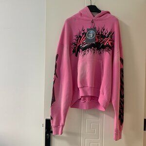 Hellstar Brainwashed Pink Hoodie